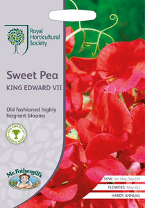 RHS- Sweet Pea King Edward VII