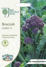 Load image into Gallery viewer, RHS- Broccoli Claret F1
