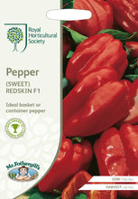 Load image into Gallery viewer, RHS- Pepper (Sweet) Redskin F1
