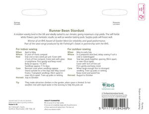 RHS Runner Bean Starburst