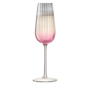 Dusk Champagne Flute 250ml Pink/Grey- Set of 2