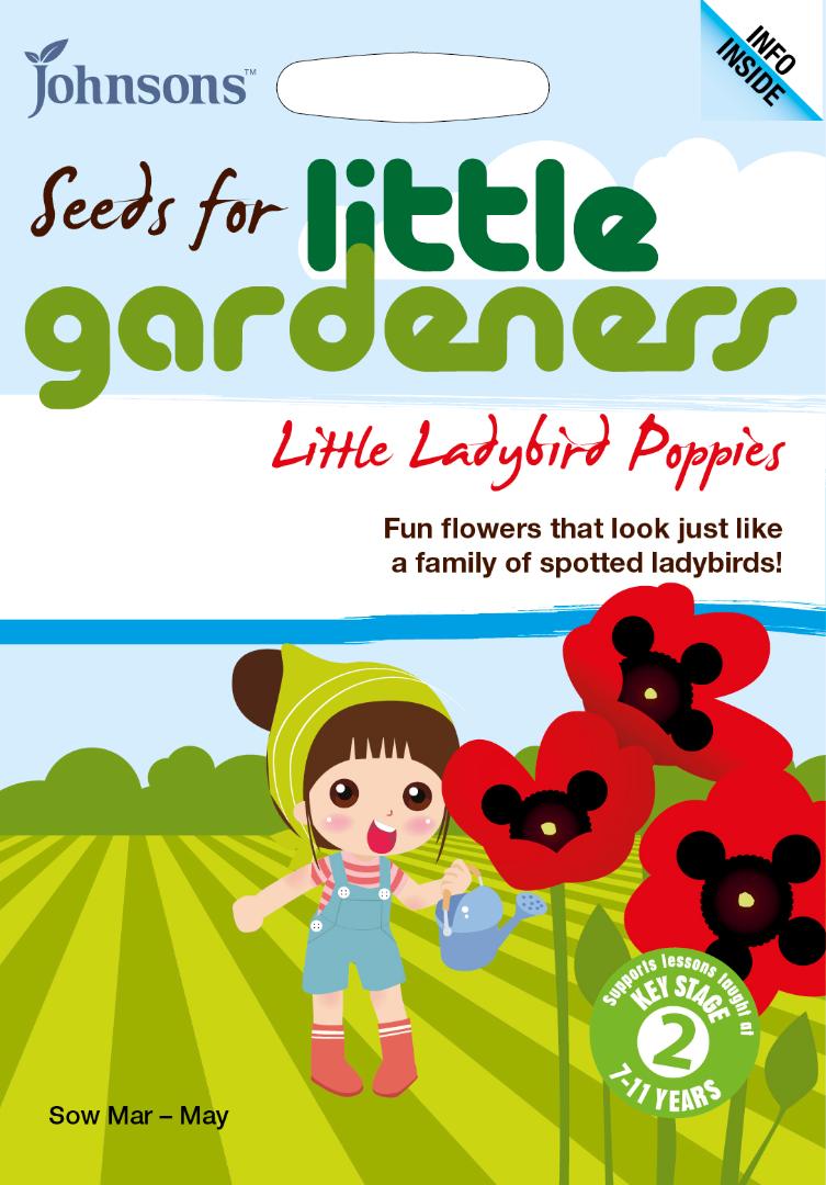 Little Gardeners- Little Ladybird Poppies