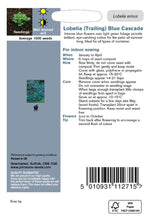 Load image into Gallery viewer, Lobelia Trailing- Blue Cascade
