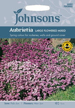 Load image into Gallery viewer, Aubrieta Large Flowered Mixed
