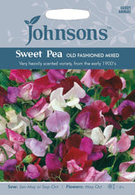 Load image into Gallery viewer, Sweet Pea Old Fashioned Mixed
