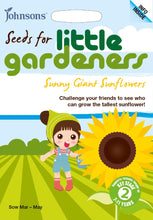 Load image into Gallery viewer, Little Gardeners Sunny Giant Sunflowers
