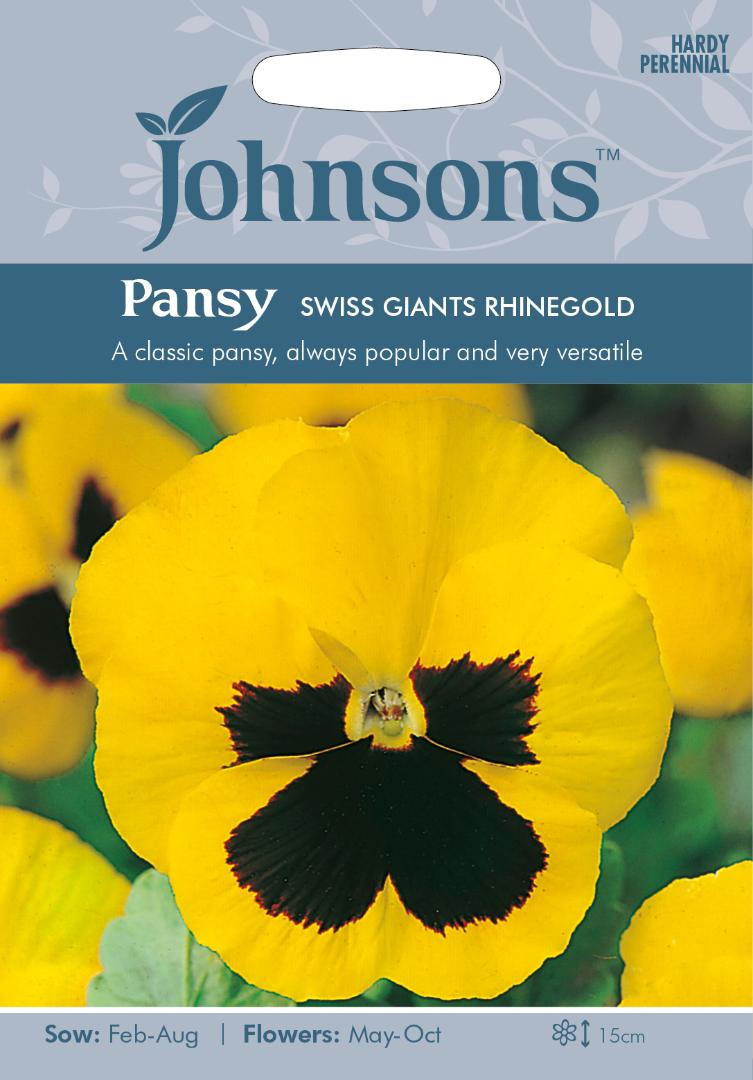 Pansy Swiss Giants Rhinegold