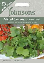 Load image into Gallery viewer, Mixed Leaves- Gourmet Garnish
