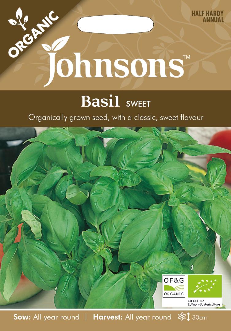 Basil Sweet- Organic