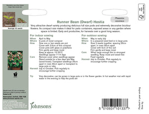 Runner Bean (Dwarf)- Hestia