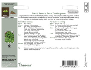 French Bean (Dwarf)- Tendergreen