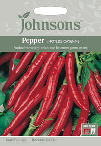 Pepper (Hot)- De Cayenne