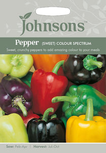 Pepper (Sweet)- Colour Spectrum