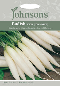 Radish Icicle (Long White)