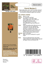 Load image into Gallery viewer, Carrot Nantes 2 Organic
