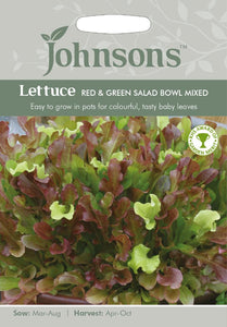 Lettuce Red & Green Salad Bowl Mixed