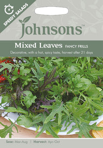 Mixed Leaves Fancy Frills (Speedy Salads)