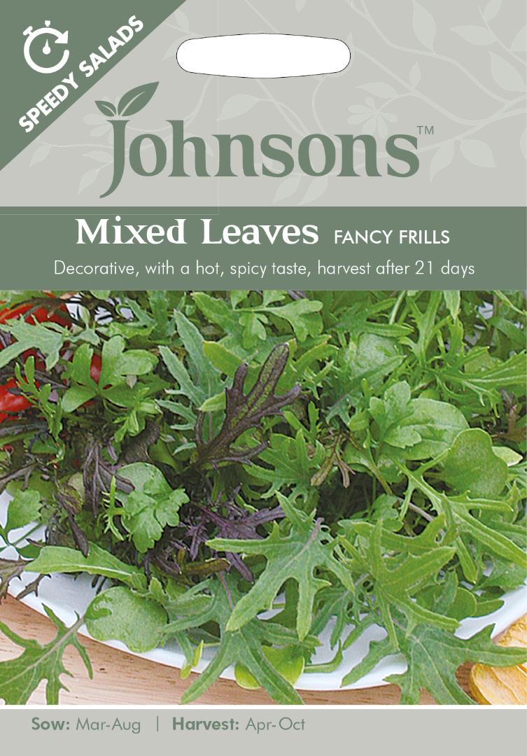 Mixed Leaves Fancy Frills (Speedy Salads)