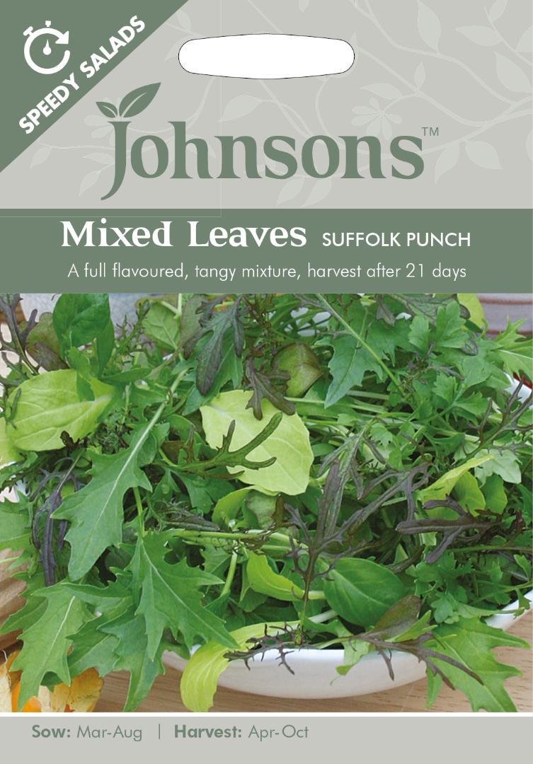 Mixed Leaves Suffolk Punch (Speedy Salads)