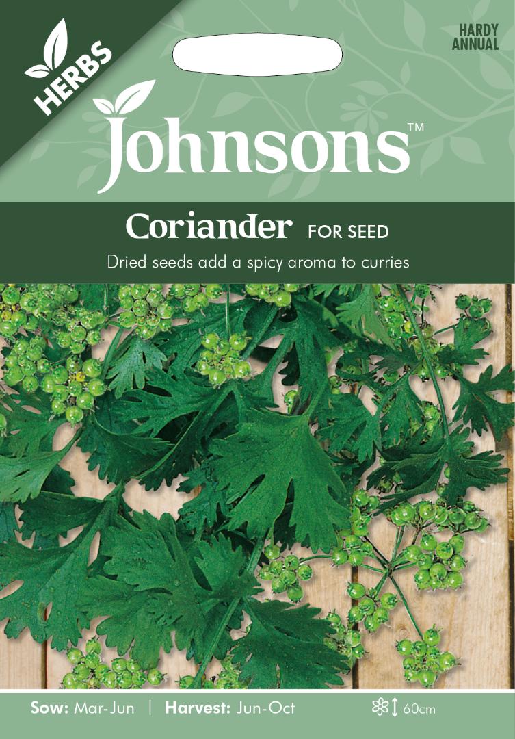 Coriander for Seed