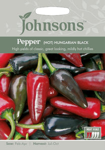 Pepper (Hot) Hungarian Black