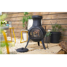 Load image into Gallery viewer, Steel Squat Chiminea
