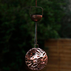 Solar Infinity Hanging Light Copper