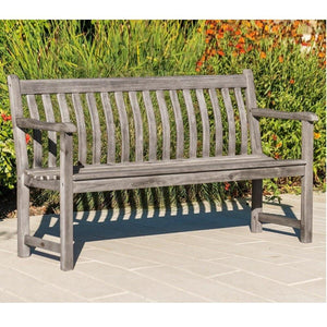 Grey Painted Acacia Broadfield 4ft Bench