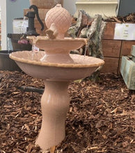 Load image into Gallery viewer, Sand Bird Bath Fountain
