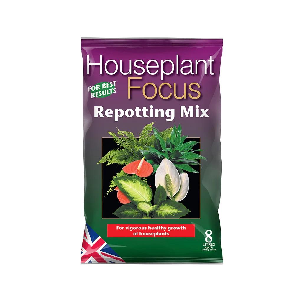 Peat Free Houseplant Focus Repotting Mix 8L