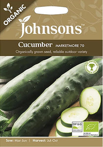 Cucumber Marketmore 70 (Organic)